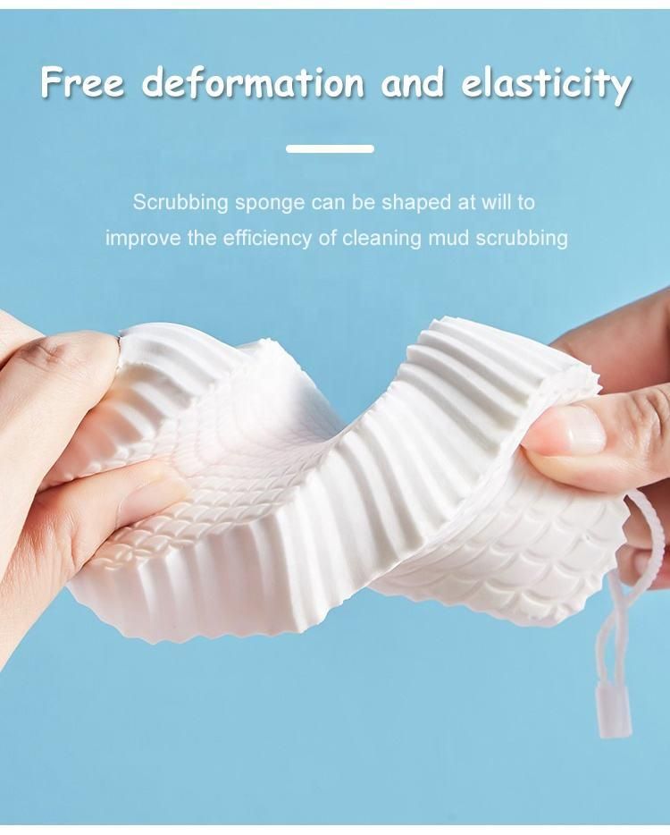 Kids Magic Bath Sponge – Ultra Soft Exfoliating Body Scrubber | Gentle Dead Skin Remover For Kids & Adults | Daily Bath Massage Cleaning Sponge