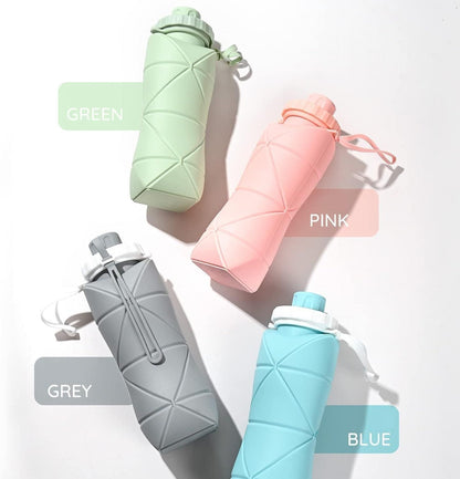 Folding Silicone Water Bottle